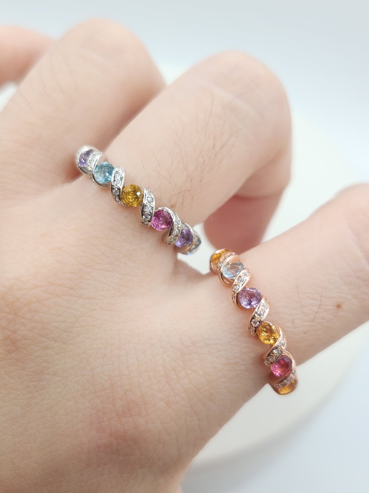 Full Eternity Gem Rings