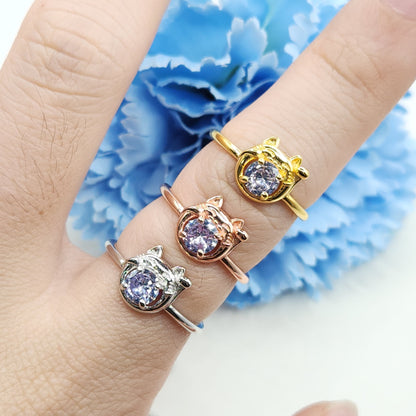 Fortune Cat Rings