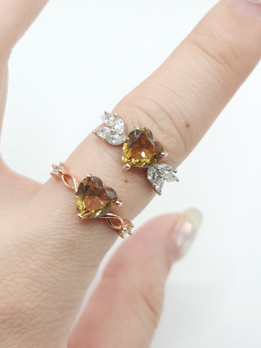 Heart Zultanite Ring