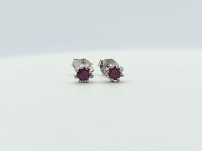 Ruby Dainty Studs