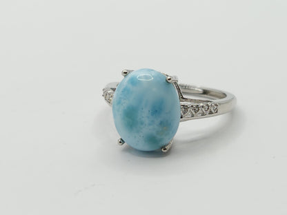Larimar Ring S925
