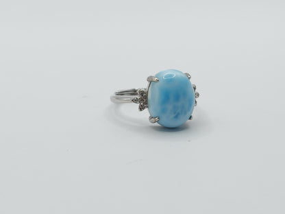 Larimar Ring S925