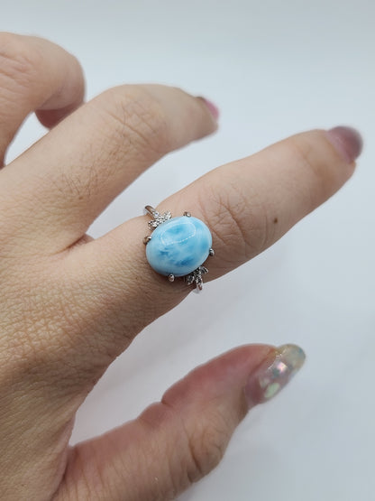 Larimar Ring S925