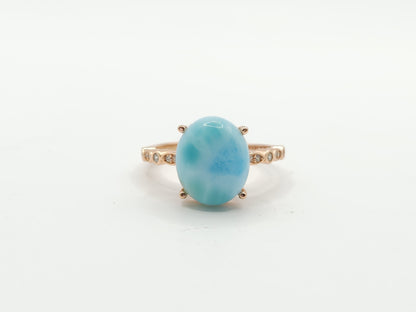 Larimar Ring S925
