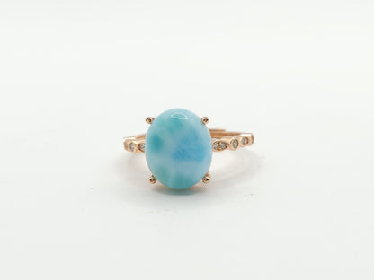 Larimar Ring S925