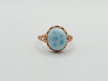 Larimar Vintage Ring S925