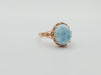 Larimar Vintage Ring S925