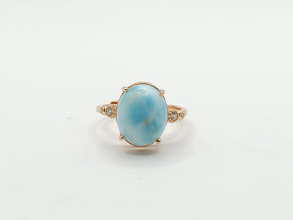 Larimar Ring S925