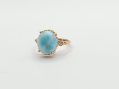 Larimar Ring S925