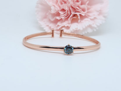 Zenlove 2 Way Bangle Mystic Blue Moissanite