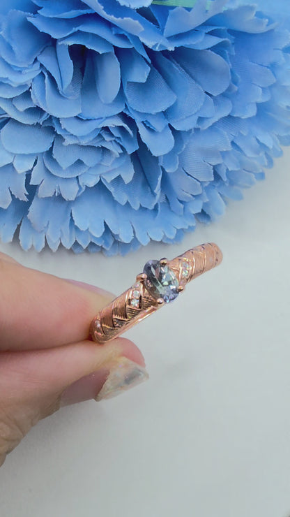 Mermaid Tanzanite Ring