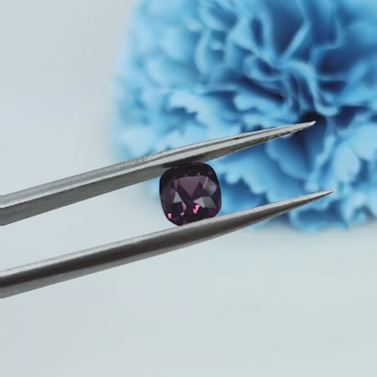 1.70ct Natural Lilac Spinel Cushion Cut Loose Gemstone