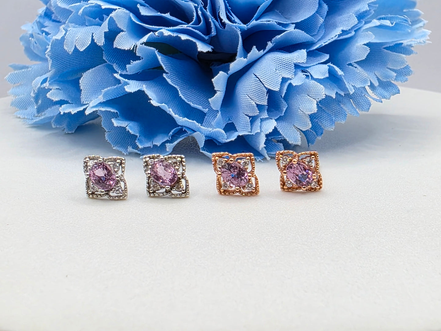 Pastel Sapphire Studs