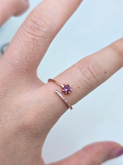 Round Spinel Rings