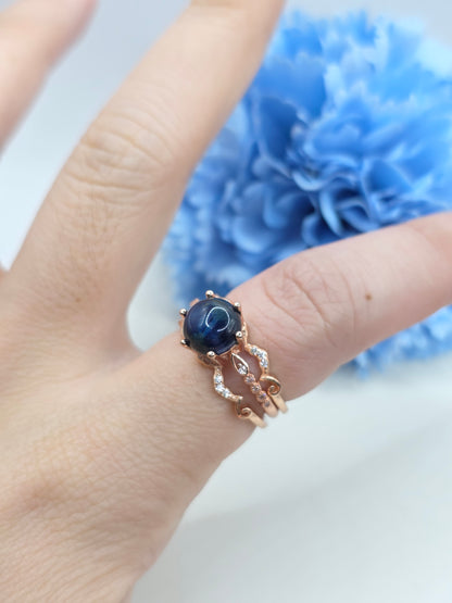 Dual Band Stacker Ring- Pat