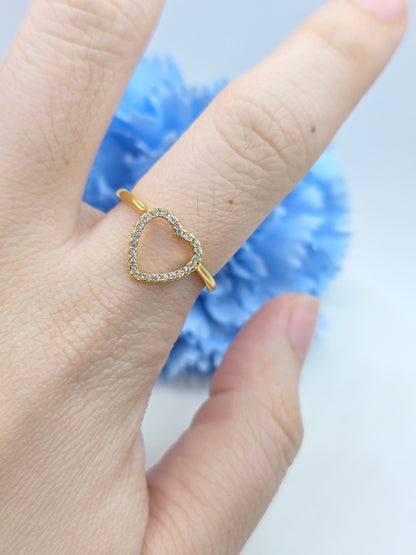 Heart Stacker Ring