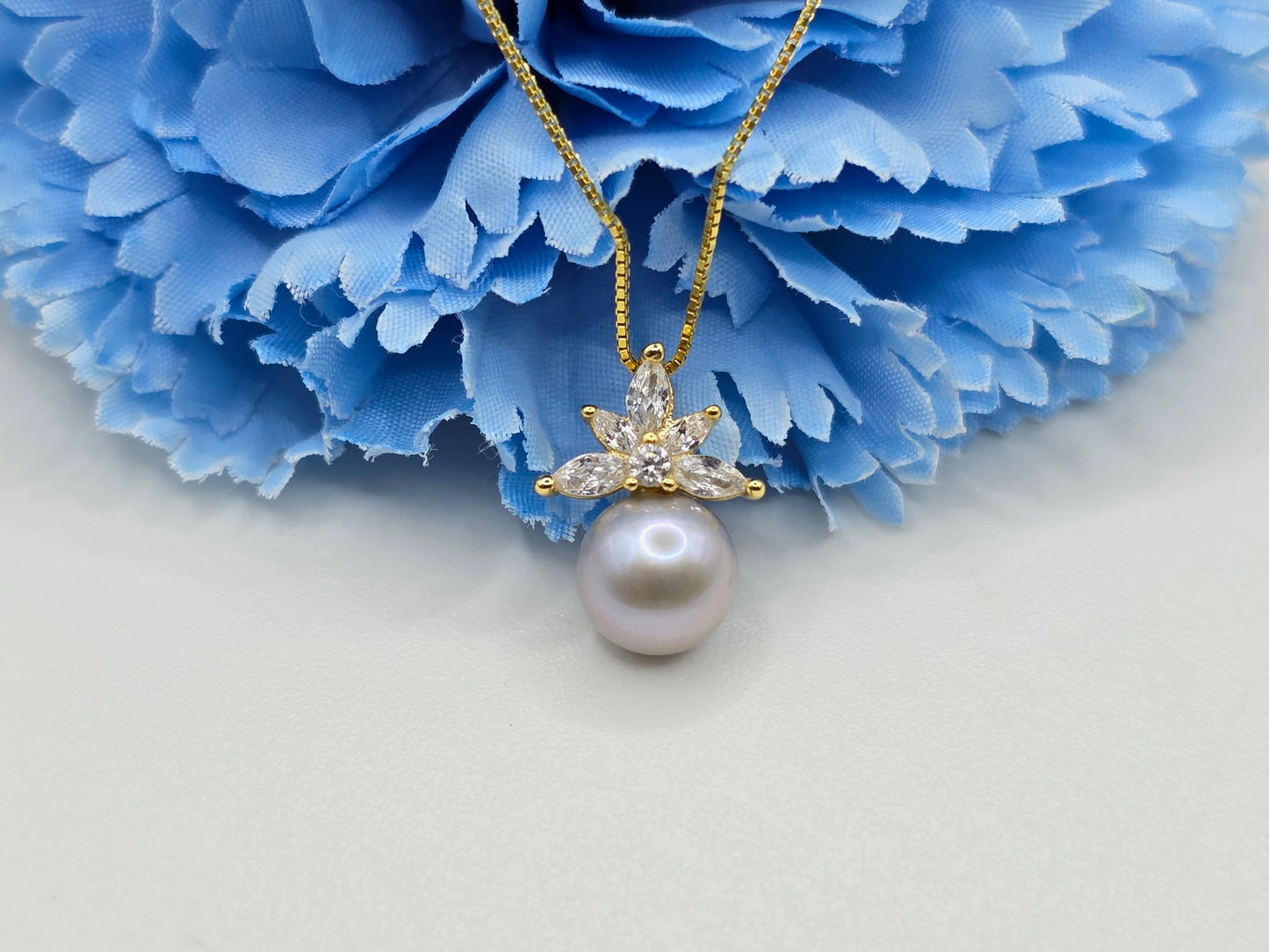 Grey Pearl Necklace