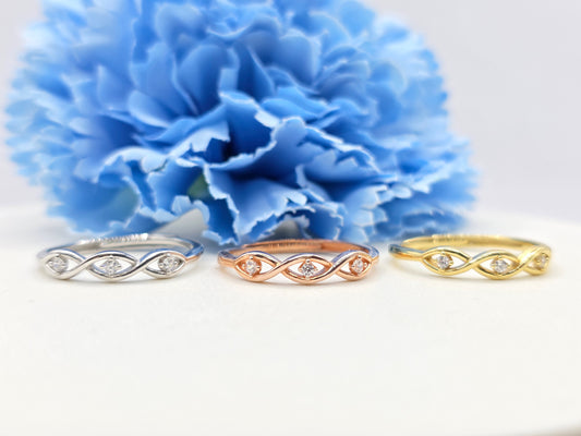 Helix Stacker Ring