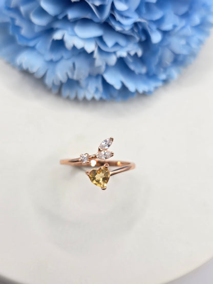 Frey- Heart Gem Ring