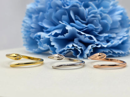 Serpent Stacker Ring