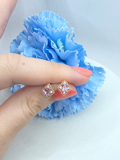 Pastel Sapphire Studs