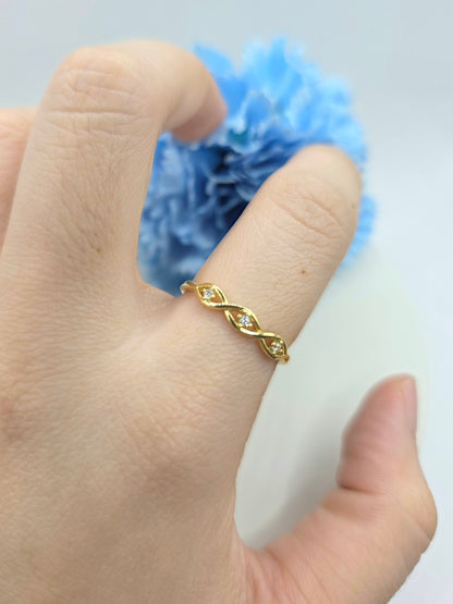 Helix Stacker Ring