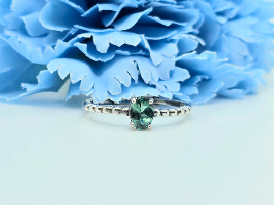 Green Tourmaline Ring