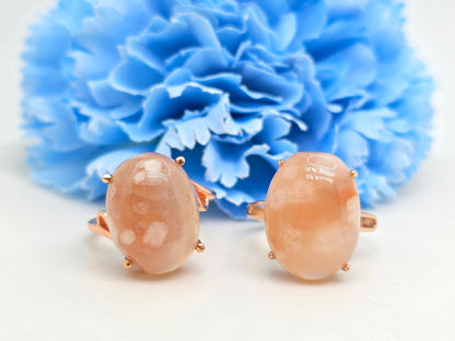 Sakura Agate Ring