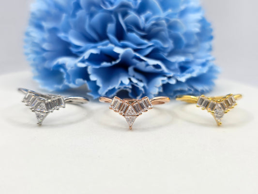 Tiara Stacker Ring-
