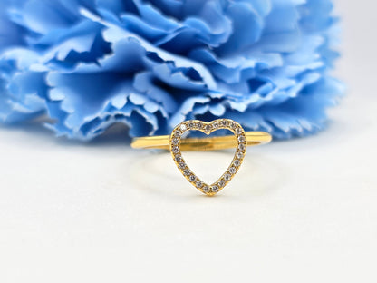 Heart Stacker Ring
