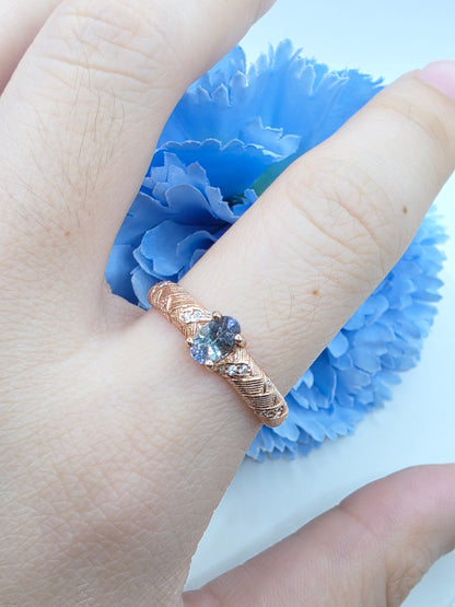 Mermaid Tanzanite Ring