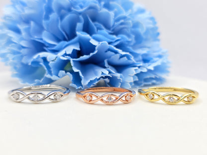 Helix Stacker Ring