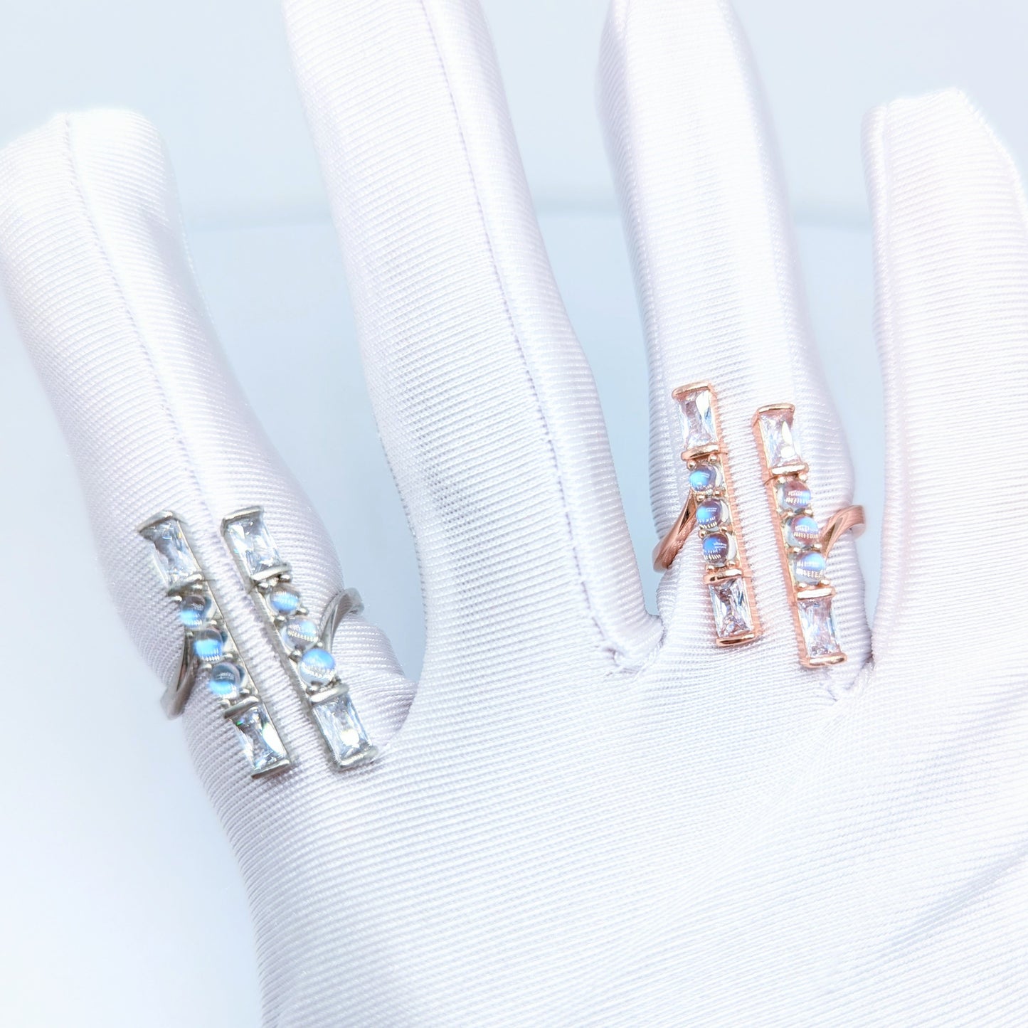Statement Bar Open Top Gem Ring